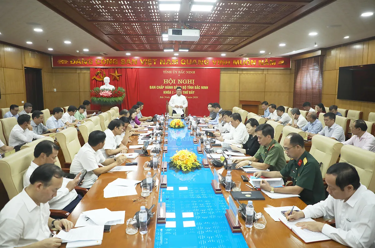Hội nghị lần thứ Bảy, Ban Chấp hành Đảng bộ tỉnh Bắc Ninh khóa I, nhiệm kỳ 2025 - 2030