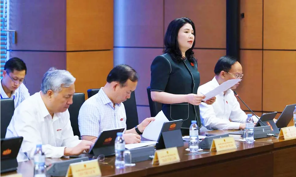 Đoàn đại biểu Quốc hội tỉnh Bắc Ninh góp ý tiêu chuẩn, trách nhiệm của Điều tra viên