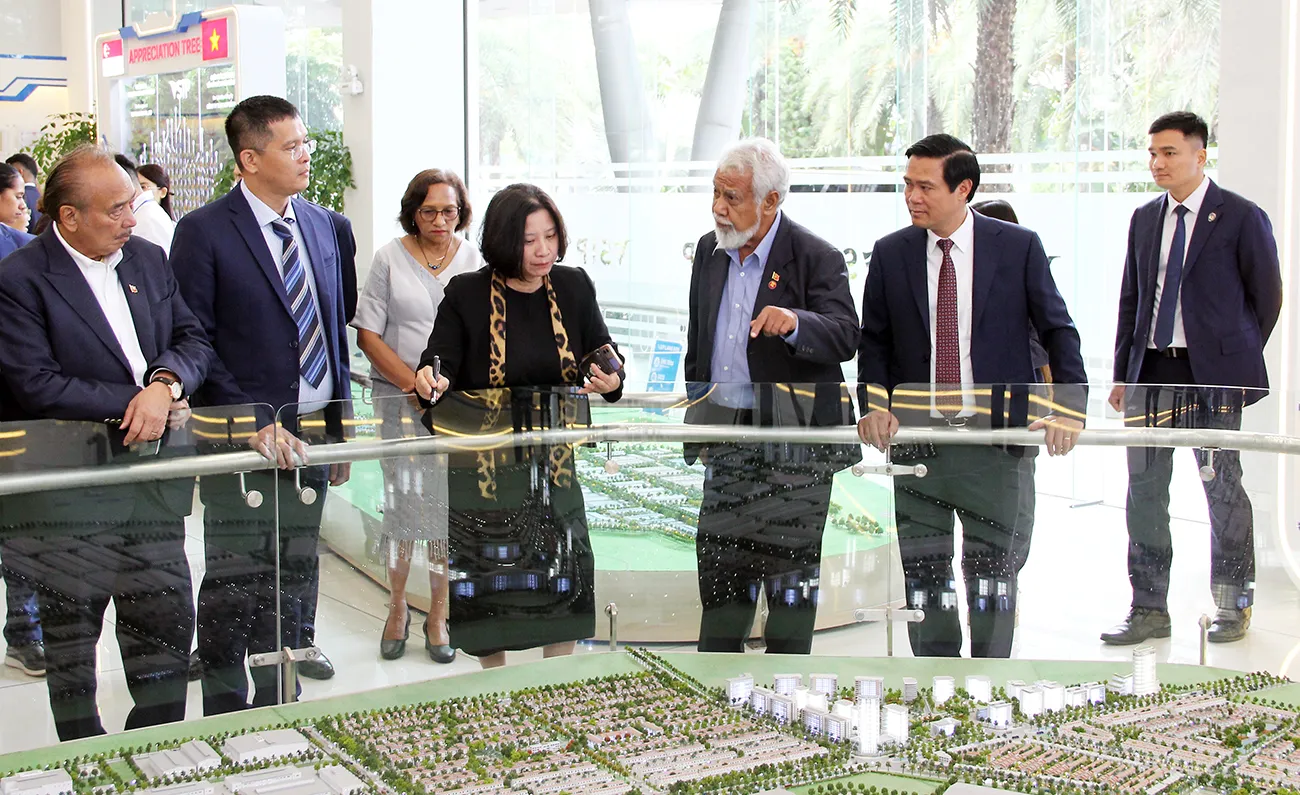 Thủ tướng nước Cộng hòa Dân chủ Timor-Leste thăm và làm việc tại Khu công nghiệp VSIP...