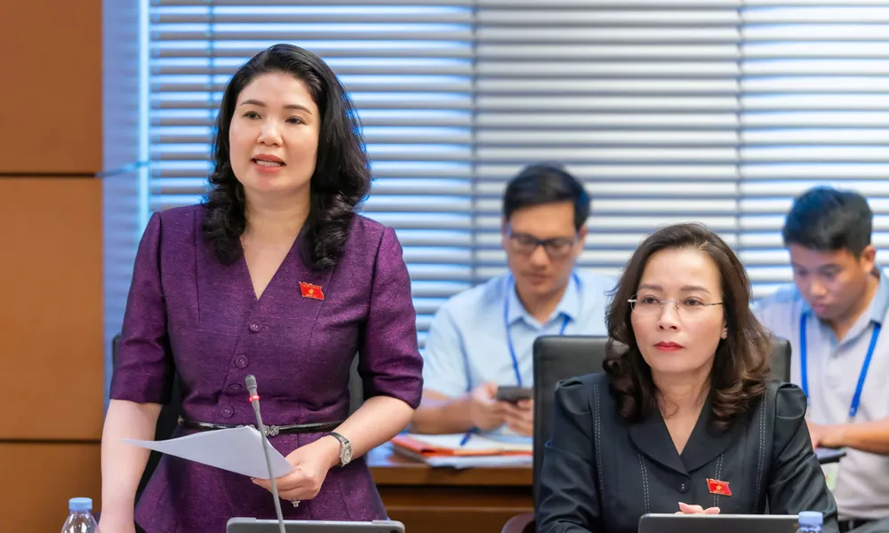 Đoàn Đại biểu Quốc hội tỉnh Bắc Ninh thảo luận về dự án đường Vành đai 5 và đường sắt...